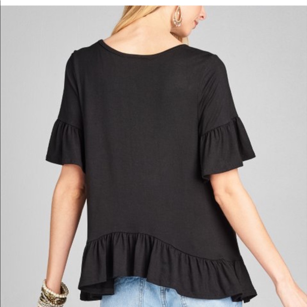 🖤🆕SUPERSOFT🖤 CELIA BLACK SO SWING TOP🖤NWT🖤 - Picture 2 of 8